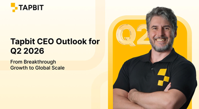Il CEO di Tapbit riflette sulla crescita straordinaria del 2025 e delinea la visione per