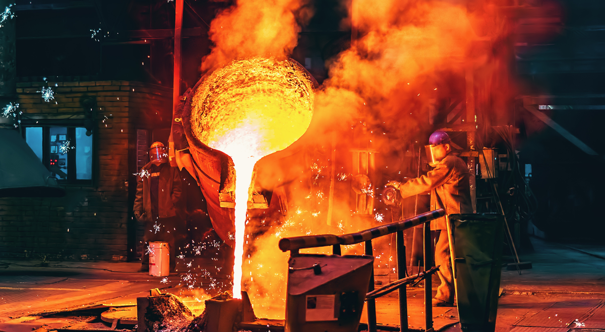 Steel furnace