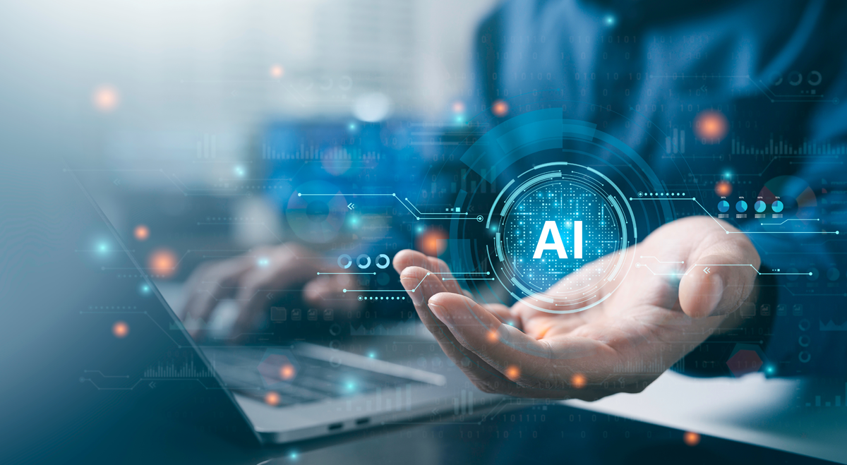 AI in human hand